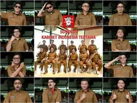 9 Potret The Prediksi Susul Kabinet Baru, Bikin Kabinet Indonesia Tertawa untuk Indonesia yang Lebih Ceria