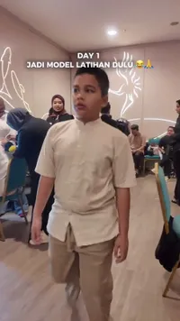 Adam Anak Shireen Sungkar Ngebet Tampil Jadi Model di Acara Fashion Show Ibunya