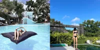 Adu Gaya Hyoyeon SNSD vs Nana Selama di Bali, Sama-Sama Hot Pakai Bikini dan Terlihat Bahagia