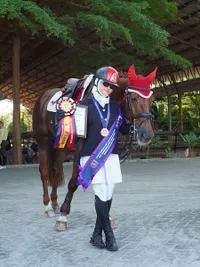 Aisha Anak Irfan Hakim Raih Juara 3 Kejuaraan Berkuda, Bikin Bangga