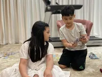 Akrab Banget, 9 Potret Arsy Hermansyah Main Bareng Rafathar - Netizen: Vibesnya Mirip Mama Gigi dan Papa Raffi