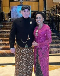 Alain Ayah Sambung Alyssa Daguise yang Jarang Tersorot, Ganteng Pakai Beskap di Nikahan Alyssa - Al Ghazali