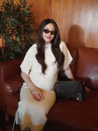 7 Potret Alyssa Daguise Pamer Baby Bump Makin Besar, Tetap Bergaya Anggun