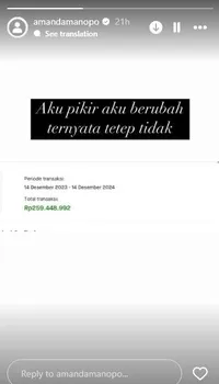 Amanda Manopo Habiskan Rp 259 Juta Untuk Order Makanan Online dalam Setahun, Ini Kebiasaan Uniknya!