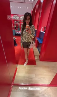 Angel Karamoy Borong Barang Branded di Singapura, Ditraktir Gusti Ega 