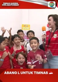 Antusias Abang L Anak Lesti Kejora Jadi Pendamping Timnas Indonesia Vs Oman: Deg-degan!
