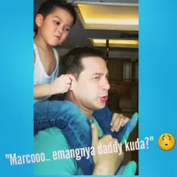 Ari Wibowo Ayah Ganteng Dengan Dua Anaknya Yang Menggemaskan