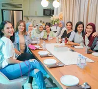 Arisan Cendol Nia Ramadhani dkk, Datangkan Chef dari Resto Ternama - Baby Ameena Nggemesin Banget