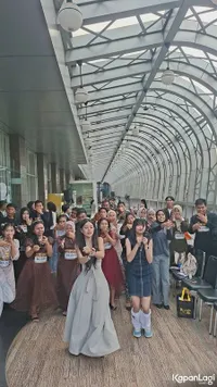 Audisi D'Academy Jakarta Membludak, Melly Lee dan Tasya DA7 Bakar Semangat Peserta