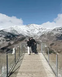 Ayudia Bing Slamet Liburan ke Hakuba Bersama Suami dan Anak