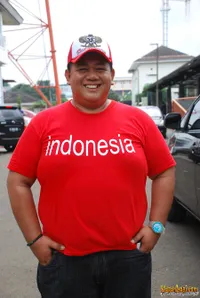 Ade Namnung di Studio RCTI Kebon Jeruk
