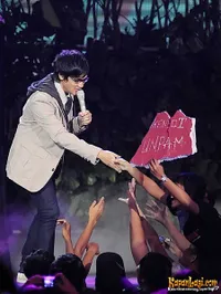 Afgan di Malam Pemilihan MTV VJ Winner 2008