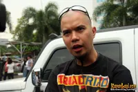 Ahmad Dhani di studio RCTI Kebon Jeruk