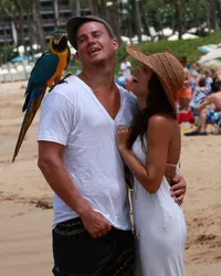 Aksi Lucu Putri Channing Tatum Saat Main di Pantai, Bikin Gemas!