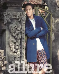 Aktor Korea Jung Woo Saat Menjalani Pemotretan di Bali
