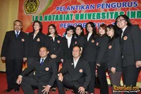 Alya Rohali dalam Pelantikan IKA Notariat UI