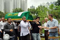 Amak Baljun Dimakamkan di TPU Karet Bivak Jakarta Pusat