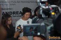 Andrea Hirata Launching Tetralogi Laskar Pelangi