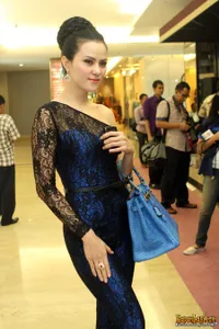 Angel Lelga di Peluncuran Refa Pro Plaza Indonesia