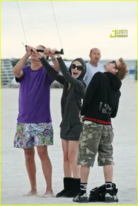 Avril Lavigne di Pantai Miami