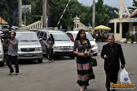 Ayu Azhari di Kepolisian Resor Metro Jakarta Selatan
