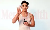 Baekho NUEST Pamerkan Tubuh Atletis - Tato di Men's Health Korea!