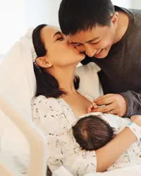 Baru Melahirkan Putri Pertama, 8 Potret Cantik Celina Jade Istri Han Geng Eks Super Junior - Selalu Mesra dan Bahagia Bersama Suami Tercinta
