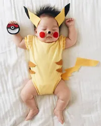 Bayi Lucu Joey Marie, Jadi Pikachu Sampai Beyonce Saat Tidur