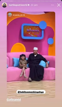  Begini Kata Habib Usman Tentang Pilihan Kartika Berhenti Syuting dan Berniqab