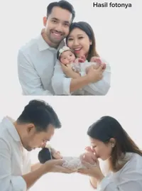 Behind The Scene Pemotretan Kiky Saputri Bareng Suami dan Baby Kayya, Hasil Bagus Tapi Aslinya Ribet