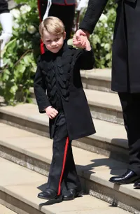 Beragam Ekspresi Lucu Pangeran George di Royal Wedding