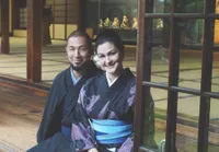 Berbalut Kimono, Marcell Siahaan - Rima Melati Liburan ke Jepang