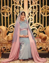 Berdarah Arab, Tasyi Athasyia Gelar Tujuh Bulanan Mewah Ala Jawa