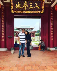 Bersama Raul Lemos ke China, Krisdayanti Kunjungi Kuil Shaolin
