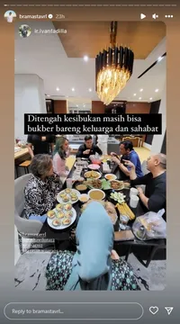 Bertemu di Momen Bukber, Potret Detik-Detik Ivan Fadilla Tolak Ajakan Verrell Bramasta Buat Foto Bareng Venna Melinda