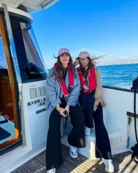 Bestie Banget, Ini Potret Luna Maya dan Marianne Rumantir Liburan ke Jepang - Pakai Kimono Bareng Geisha