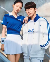 Bikin Gemes! 8 Potret Bae Inhyuk dan Shin Yeeun Tampil Sporty Dalam Pemotretan Brand LE COQ Korea