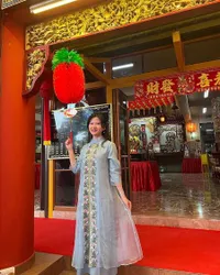 Bikin Pangling, 8 Potret Terbaru Felicia Tissue Rayakan Imlek Usai Putus Dari Kaesang - Cantik Pakai Cheongsam