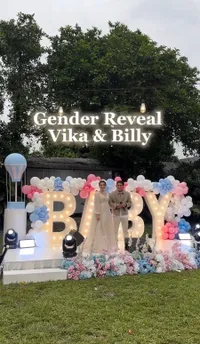 Potret Billy Syahputra dan Vika Kolesnaya Umumkan Gender Reveal, Anak Pertama Laki-Laki