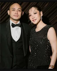 Bunga Citra Lestari di Pernikahan El Rumi - Syifa Hadju, Poni Bentuk Love Lucu