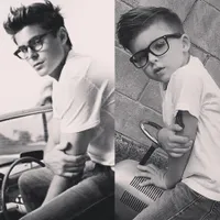 Berbagai Foto Ryker Wixom Saat Jiplak Gaya Artis dan Model