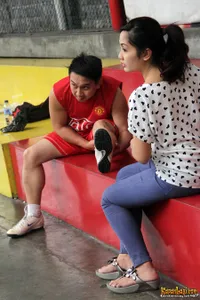 Berbagai Tingkah Kocak Augie Fantinus Saat Futsal