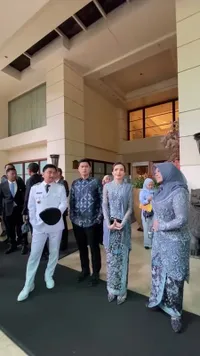 Cantiknya Beby Tsabina di Pelantikan Kepala Daerah Sang Mertua, Anggun - Auranya Ibu Pejabat Banget