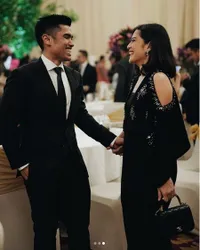 Cantiknya Dian Sastro di Momen Pernikahan Keponakan Jusuf Kalla
