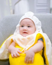 Cipung Terlalu Gemas, Potret Baby Rayyanza Anak Nagita Slavina Pakai Kostum Pisang - Netizen: Boleh Di-Check Out Nggak Nih?