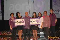 Camelia Malik di Launching Aora TV