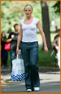 Cameron Diaz Syuting IN VEGAS