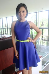 Cantik dan Segar Penampilan Lolita Agustine Presenter FOX Sports