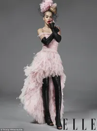 Cantiknya Rita Ora Untuk Elle Magazine
