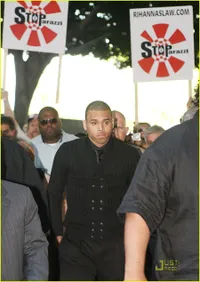Chris Brown di Pengadilan